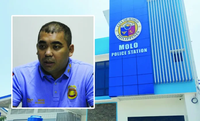 Captain Ryan Christ Inot (inset), chief of Iloilo City Police Station 4, says the family of a 65-year-old woman allegedly killed by his younger brother in Zone 2, Barangay Compania Central, Molo, Iloilo City, is committed to pursuing charges against the suspect. The murder charge is scheduled to be formally filed today, Oct. 5, 2026. PHOTOS BY ALLEN ANIMAS