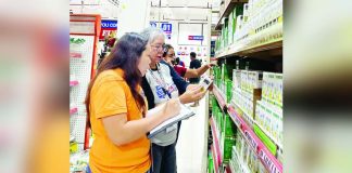 Inspectors from the Department of Trade and Industry – Region 6 check the prices of goods in various retail outlets. There’s a high level of compliance to the suggested retail prices among establishments. DTI-WESTERN VISAYAS