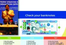 BSP warns of fake cash as holiday spending surges “How do we identify genuine from counterfeit notes? Para hindi tayo ma-scam, dapat we are aware kung ano ba talaga ang genuine against the counterfeit,” says Bangko Sentral ng Pilipinas - Visayas regional director Anna Clara Oville.