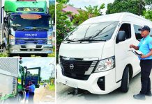 Land Transportation Office – Region 6 personnel inspect a passenger van and cargo trucks suspected of operating without proper transport authorization as authorities intensify their campaign against illegal transport services ahead of the Halloween travel rush. More than 200 colorum vehicles have been apprehended across Western Visayas since January, with enforcement operations further intensified to protect commuters and ensure road safety during the holiday observance.