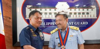 PCG awards PCSO GM Robles With Auxiliary Merit Medal Philippine Coast Guard Admiral Ronnie Gil L. Gavan joins PCSO General Manager Melquiades “Mel” A. Robles after receiving the Philippine Coast Guard Auxiliary Merit Medal and Ribbon at PCG headquarters in Manila on September 24, 2026. The award recognizes Robles’s volunteerism, commitment to public service, and support for Coast Guard personnel.
