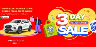 MAX OUT THE SAVINGS: SM CITY ROXAS BRINGS BACK #SM3DAYSALE THIS OCTOBER 16–18Â