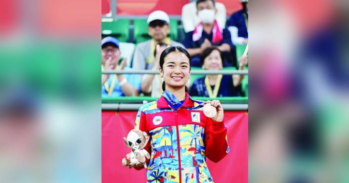 sports Eala copy_compressed_superimposed Alexandra Eala independently decided to prioritize the Asian Games after being invited to join the Philippine delegation. She won a tennis bronze medal. POC MEDIA POOL