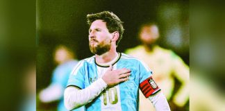 Lionel Messi capped his final appearance for Argentina with a goal and two assists in a 3-0 friendly victory over Benin in Buenos Aires. PHOTO COURTESY OF FABRIZIO ROMANO