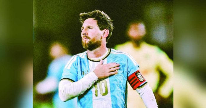 sports Messi_compressed_superimposed Lionel Messi capped his final appearance for Argentina with a goal and two assists in a 3-0 friendly victory over Benin in Buenos Aires. PHOTO COURTESY OF FABRIZIO ROMANO