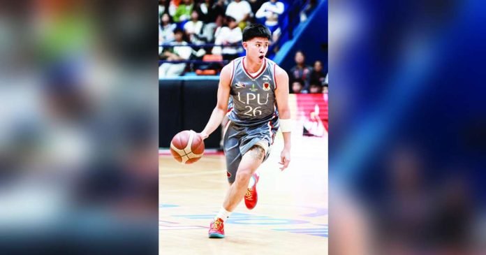 sports Rubico copy_superimposed Matthew Rubico spearheaded Lyceum of the Philippines Pirates’ 62-57 victory over Arellano University Chiefs with 15 points, seven assists and six rebounds despite the absence of head coach Jamike Jarin and team captain Gen Aviles.