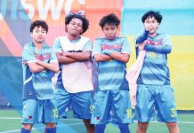 PH booters unleash 5-goal assault to rout Aruba Members of the Philippine Under-15 men’s national football team celebrate their emphatic 5-2 victory over Aruba in the 2026 FIFA U15 World Cup and Festival in Baku, Azerbaijan. PFF