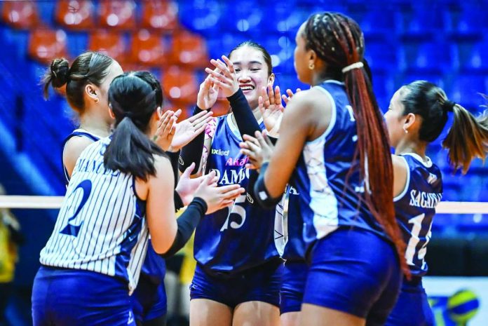 sports_Adamson.JPG_resized Adamson University Lady Falcons moved within one victory of securing back-to-back V-League Collegiate Challenge championships after rallying past University of Santo Tomas Golden Tigresses in five sets in Game 1 of the finals. V-LEAGUE