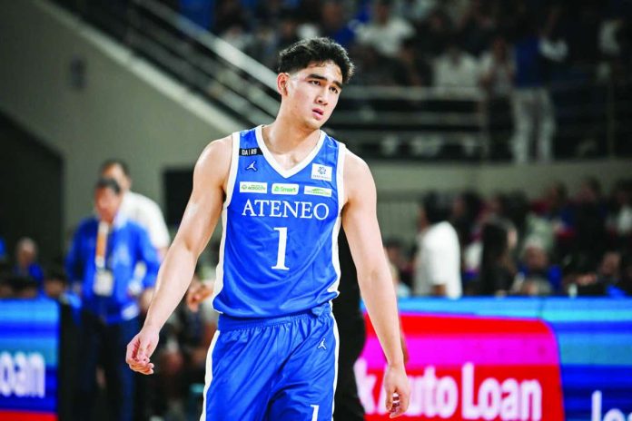 sports_Ateneo_compressed_resized Kieffer Alas delivers in the clutch as Ateneo de Manila University rallies from a 17-point deficit to defeat National University, 87-76, in the UAAP Season 89 men’s basketball tournament. UAAP