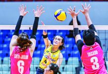 Belen posts 35; Solar Spikers survives Chargers in 5 sets Capital1 Solar Spikers’ Mhicaela Belen attacks against the defense of Akari Chargers during their five-set PVL encounter at the Ynares Center in Antipolo City. PVL