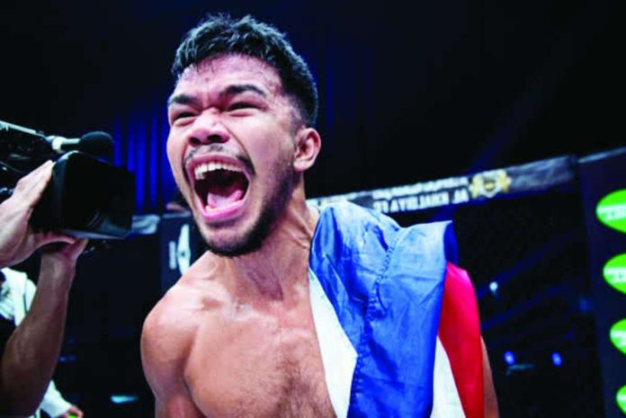 sports_Dy_compressed_resized Filipino champion Rolando “The Incredible” Dy successfully defends his BKB Super Welterweight World Championship with a third-round stoppage of British challenger Scott McHugh at BKB 60 in Newcastle, England. PHOTO COURTESY OF TAPOLOGY