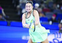 Alexandra Eala’s Ningbo Open campaign ended in the Round of 16 following a 7-5, 6-4 defeat to sixth-seeded Russian Diana Schnaider. AFP