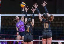 Flying Titans bounces back, keeps solo third in PVL Choco Mucho Flying Titans’ Caitlin Viray scores against the defense of Galeries Tower Highrisers during their 2026-27 PVL All-Filipino Conference encounter at the Ninoy Aquino Stadium in Manila. PVL