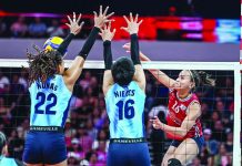 Flying Titans stuns Solar Spikers in 5-set PVL comeback Choco Mucho Flying Titans’ Cherry Rondina-Rosales attempts an attack against the defense of Capital1 Solar Spikers during their PVL All-Filipino Conference opener at the SM Seaside Cebu Arena. Choco Mucho rallied from two sets down to secure a dramatic five-set victory. PVL
