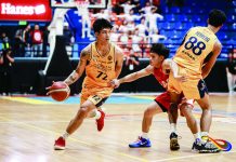 Chris Hubilla powered Jose Rizal University Heavy Bombers to an 84-74 comeback victory over Emilio Aguinaldo College Generals with a season-best 26 points and 12 rebounds. NCAA