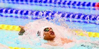 GOLDEN NEGRENSE. Ariel Joseph Alegarbes of Victorias City, Negros Occidental, captures the Philippines’ second gold medal at the 2026 Asian Para Games in Japan after winning the men’s 100-meter backstroke S14 final by a mere 0.05 second. PSC-PPC MEDIA