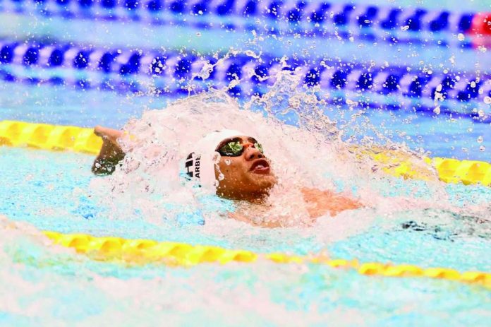 sports_Negrense_compressed_resized GOLDEN NEGRENSE. Ariel Joseph Alegarbes of Victorias City, Negros Occidental, captures the Philippines’ second gold medal at the 2026 Asian Para Games in Japan after winning the men’s 100-meter backstroke S14 final by a mere 0.05 second. PSC-PPC MEDIA