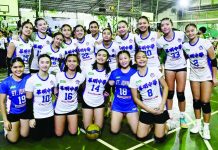 SJI ends Tay Tung reign, captures NOPSSCEA volleyball crown Members of the St. John’s Institute Bacolod secondary girls’ volleyball team celebrate their NOPSSCEA championship after defeating Bacolod Tay Tung High School in four sets. PHOTO COURTESY OF STEPHEN TAN