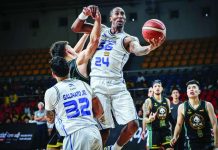 RHJ returns with a bang; Tropang 5G crushes Macau by 55 points Rondae Hollis-Jefferson makes an immediate impact in his return from an Achilles injury, delivering 22 points, seven assists and six rebounds as TNT Tropang 5G crushes the Macau Giant Pandas, 142-87, in the PBA Governors’ Cup. PBA