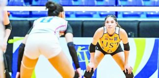 Rookie libero Niña Robles and the University of Santo Tomas Golden Tigresses advance to the 2026 V-League Collegiate Challenge Finals after sweeping Arellano University in the semifinals. V-LEAGUE