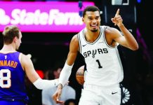 San Antonio Spurs superstar Victor Wembanyama enters the 2026-27 NBA season as the overwhelming favorite to win the Most Valuable Player award, according to the league’s annual general managers survey. RONALD CORTES/AFP