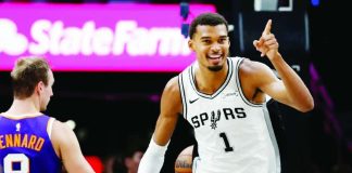 San Antonio Spurs superstar Victor Wembanyama enters the 2026-27 NBA season as the overwhelming favorite to win the Most Valuable Player award, according to the league’s annual general managers survey. RONALD CORTES/AFP